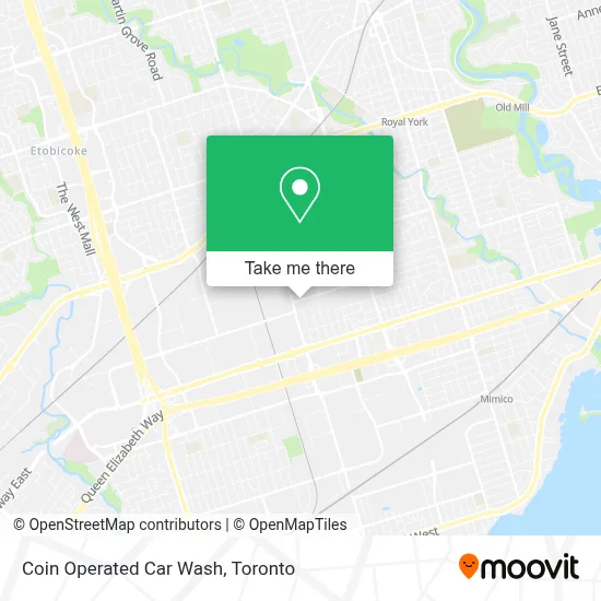 Coin Operated Car Wash map