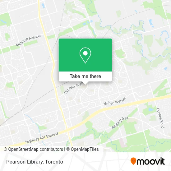 Pearson Library plan