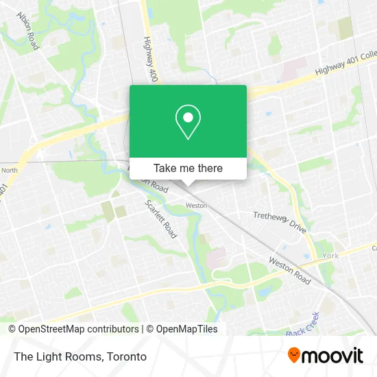 The Light Rooms map