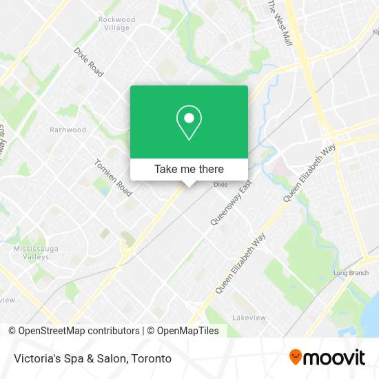 Victoria's Spa & Salon map