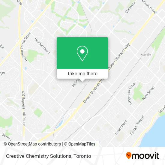 Creative Chemistry Solutions map