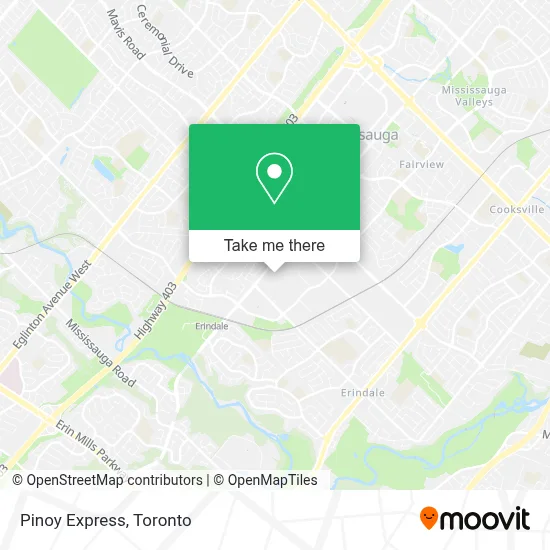 Pinoy Express map