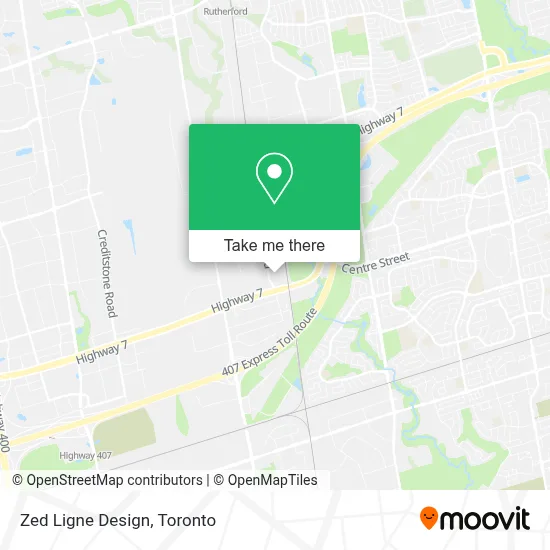 Zed Ligne Design map