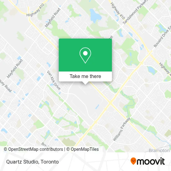 Quartz Studio map