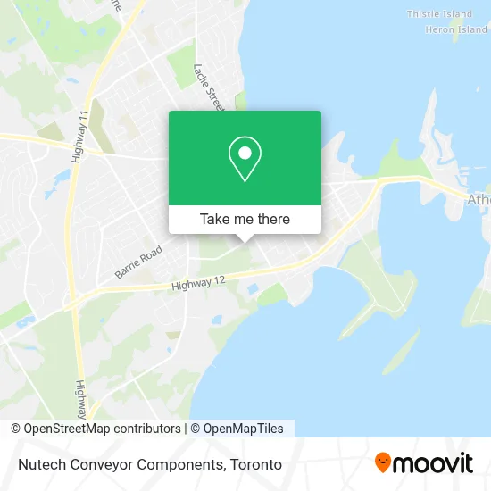 Nutech Conveyor Components map