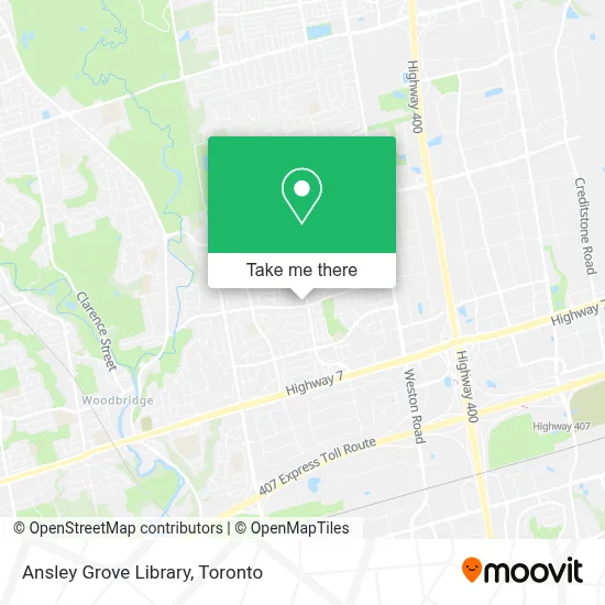 Ansley Grove Library map