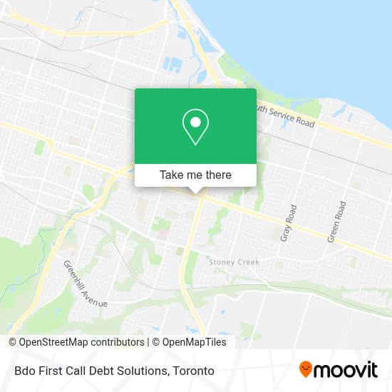 Bdo First Call Debt Solutions map