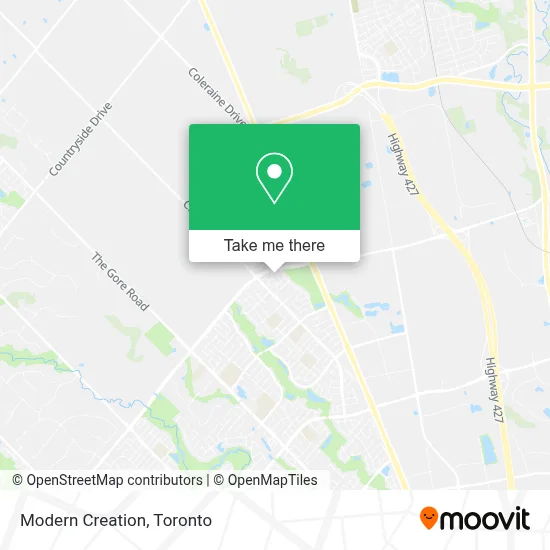 Modern Creation map