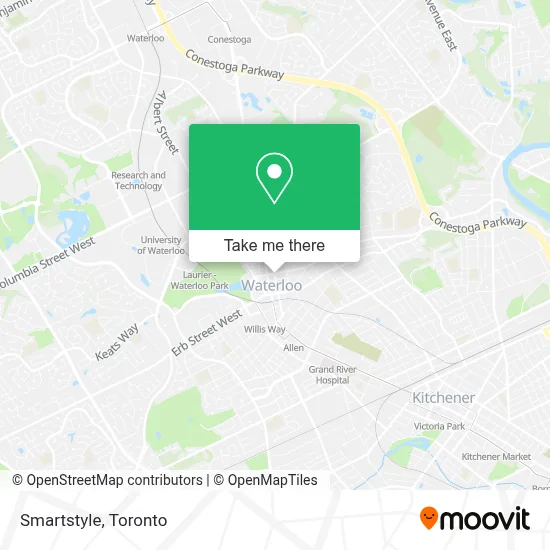 Smartstyle map
