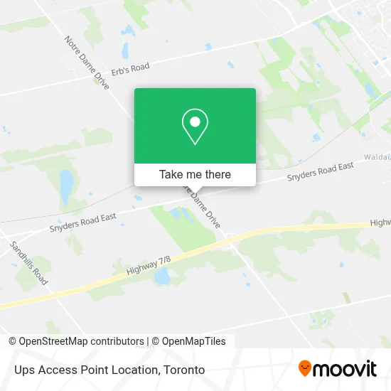 Ups Access Point Location plan