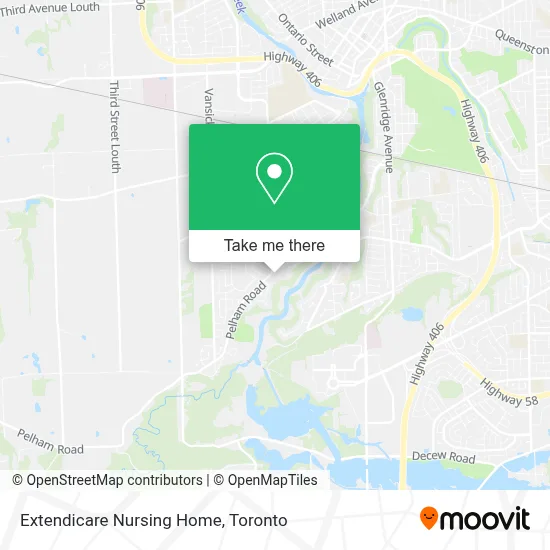 Extendicare Nursing Home map