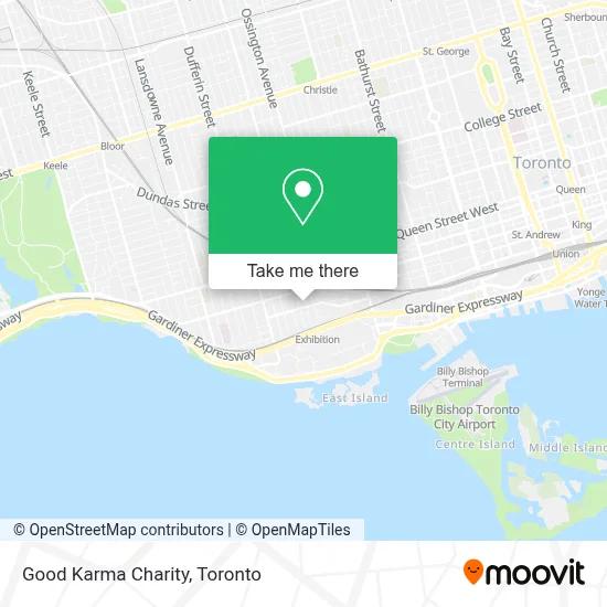 Good Karma Charity map