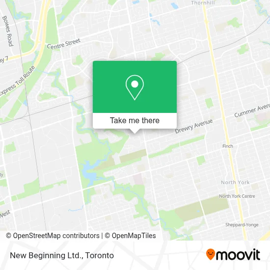 New Beginning Ltd. map