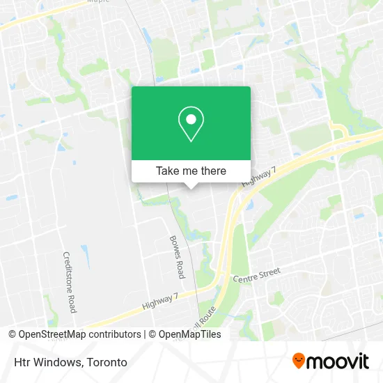 Htr Windows map