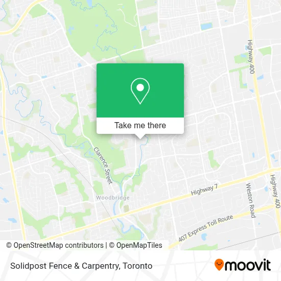 Solidpost Fence & Carpentry map