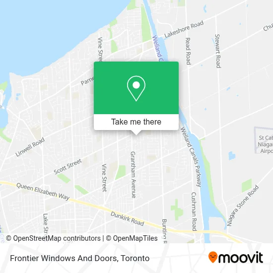 Frontier Windows And Doors map