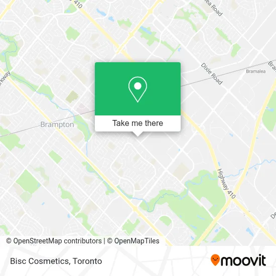 Bisc Cosmetics map