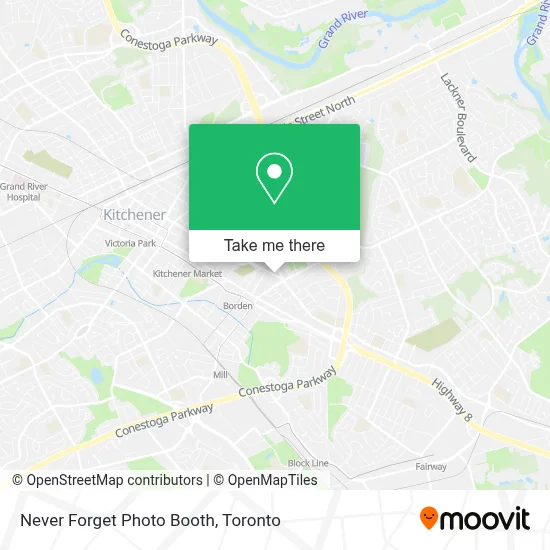Never Forget Photo Booth map