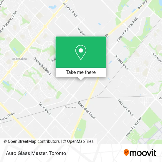 Auto Glass Master map