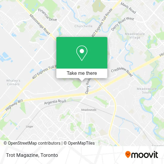 Trot Magazine map