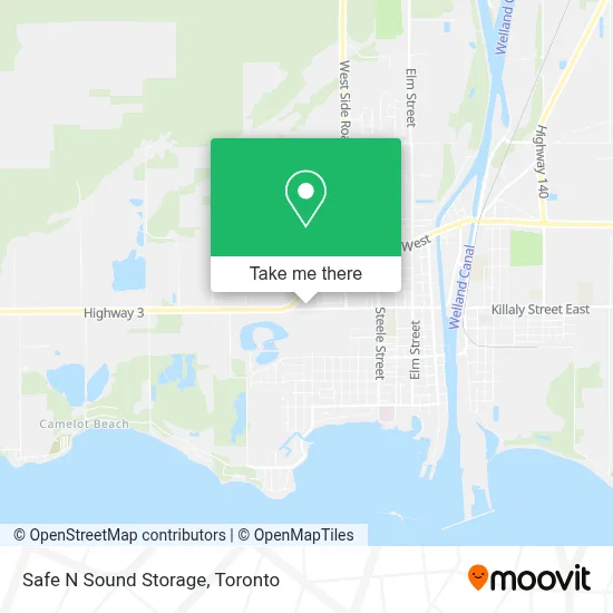 Safe N Sound Storage map