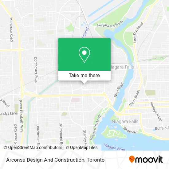 Arconsa Design And Construction map