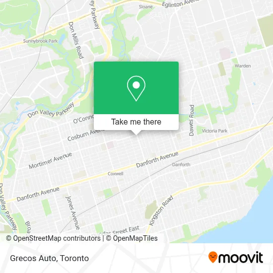 Grecos Auto map