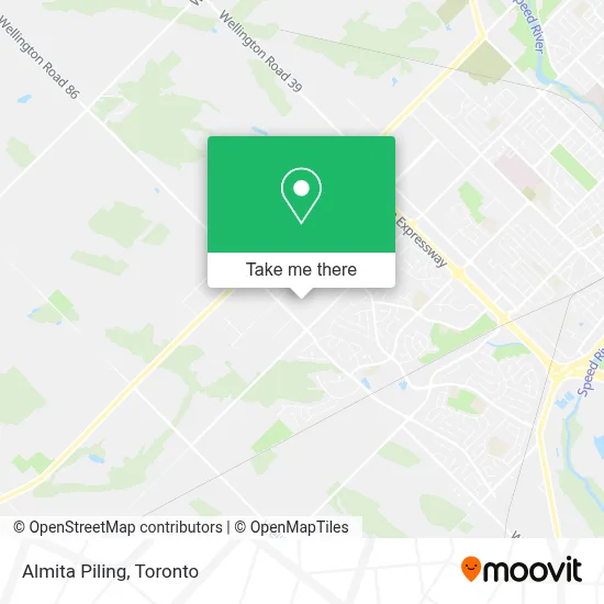 Almita Piling map