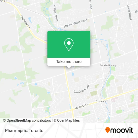 Pharmaprix map