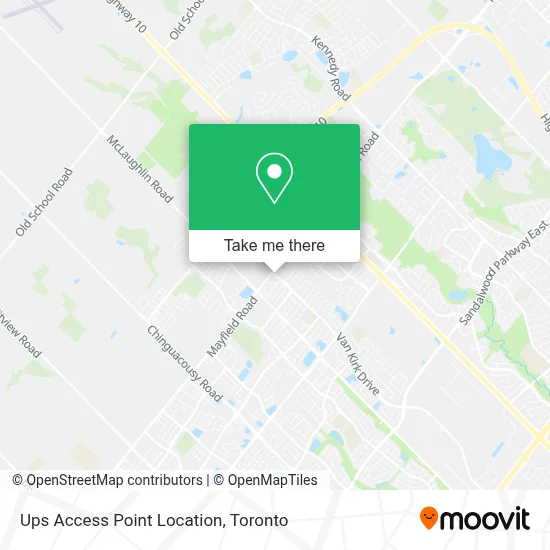 Ups Access Point Location plan