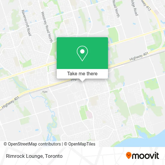 Rimrock Lounge plan