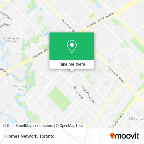 Homes Network map