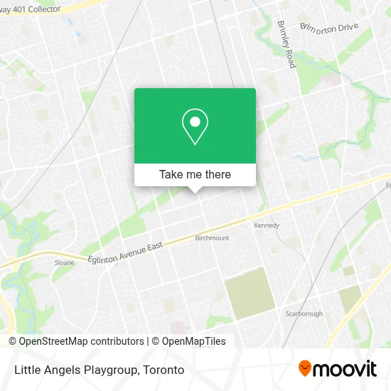 Little Angels Playgroup map