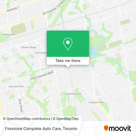 Firestone Complete Auto Care map