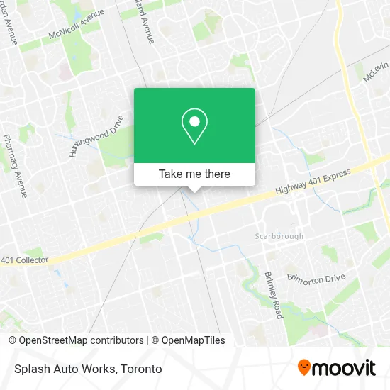 Splash Auto Works map
