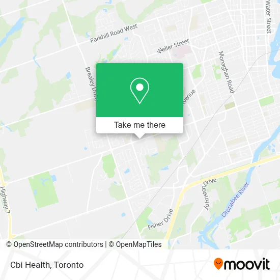 Cbi Health map