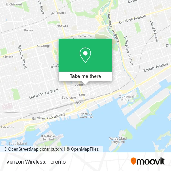 Verizon Wireless map