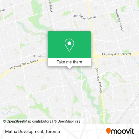 Matrix Development map