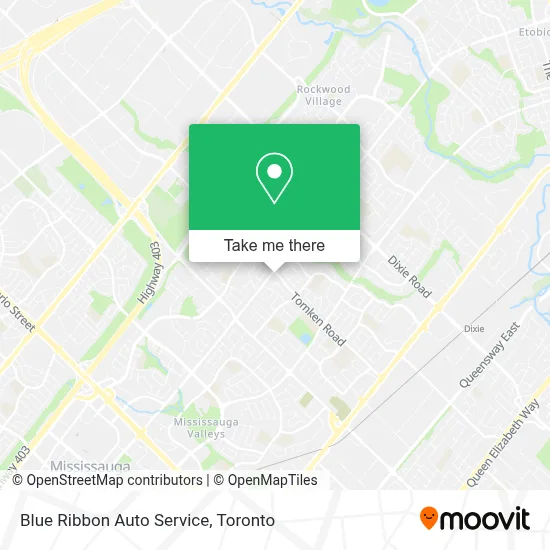 Blue Ribbon Auto Service map