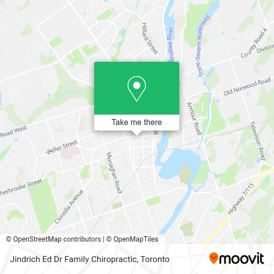 Jindrich Ed Dr Family Chiropractic map