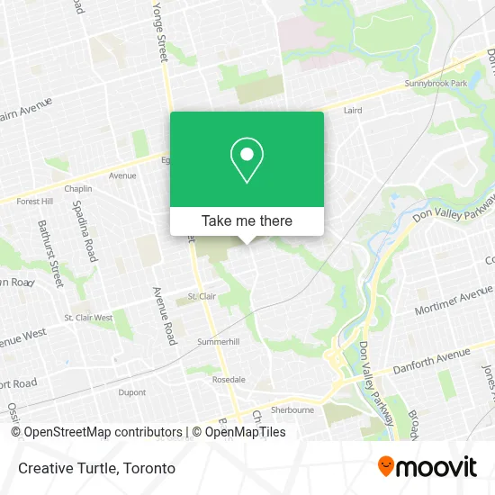 Creative Turtle map