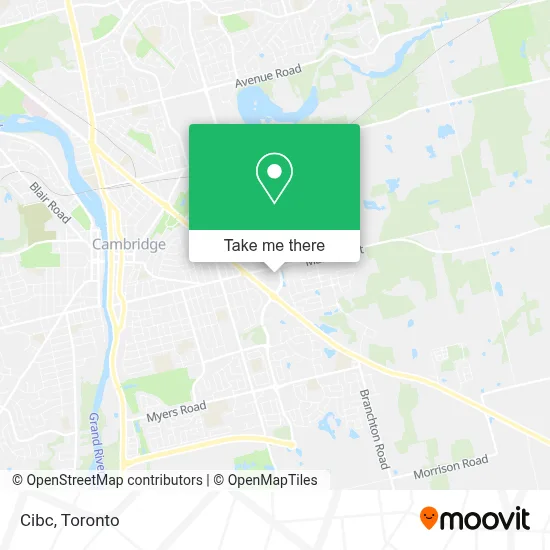 Cibc map