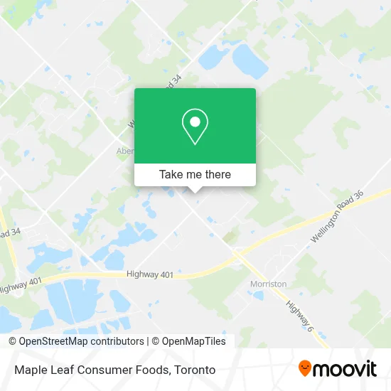 Maple Leaf Consumer Foods map