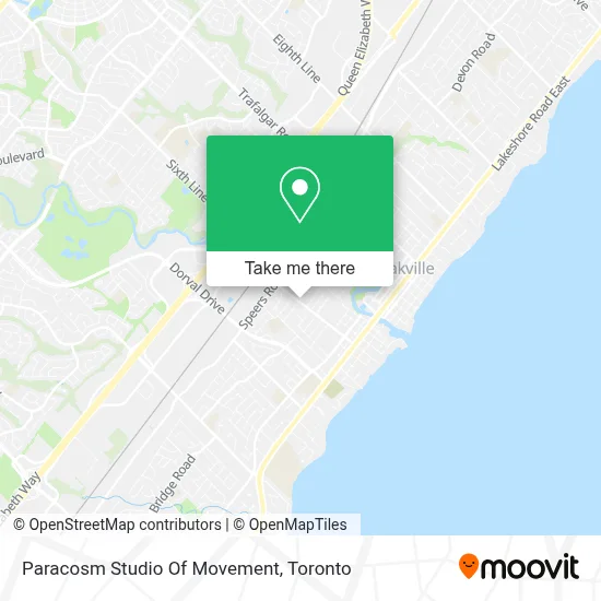 Paracosm Studio Of Movement map