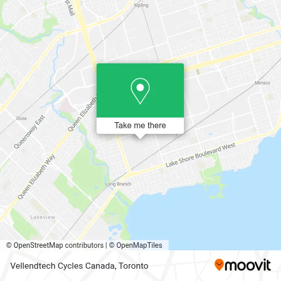 Vellendtech Cycles Canada map