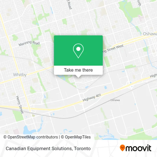 Canadian Equipment Solutions map