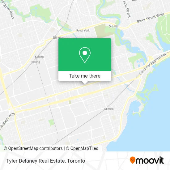 Tyler Delaney Real Estate map