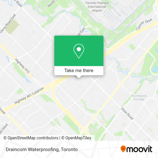 Draincom Waterproofing map