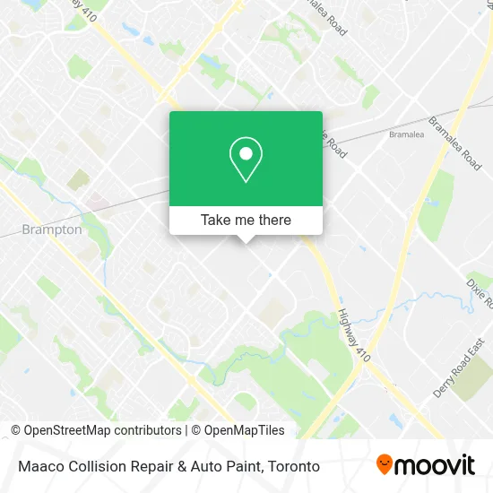 Maaco Collision Repair & Auto Paint map