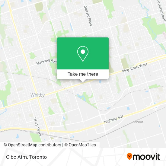 Cibc Atm map